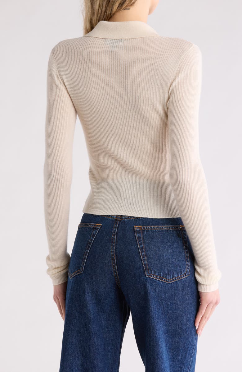 rag & bone Mandee Cashmere Polo, Alternate, color,