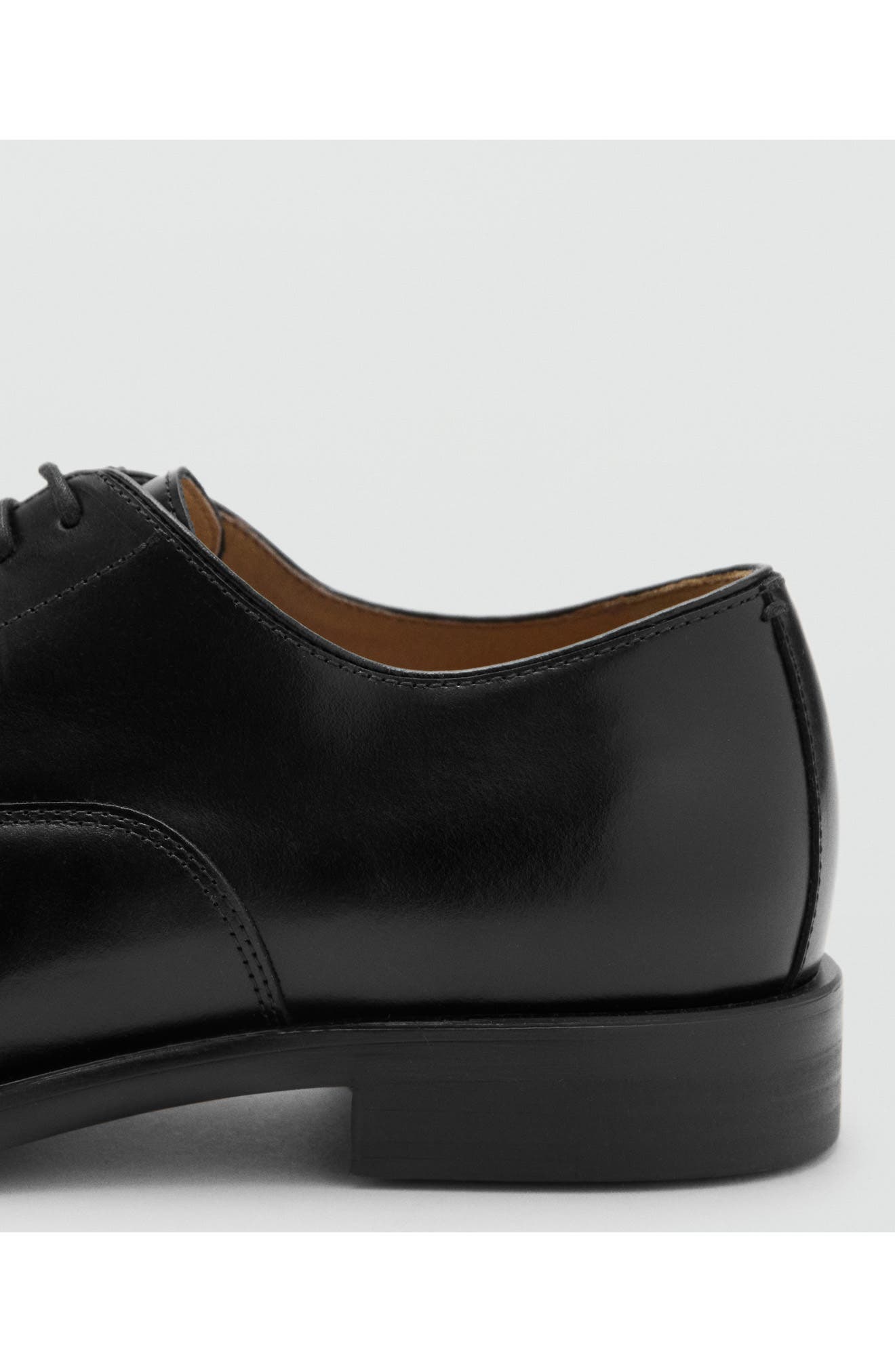 Leather Oxford, Alternate, color, BLACK