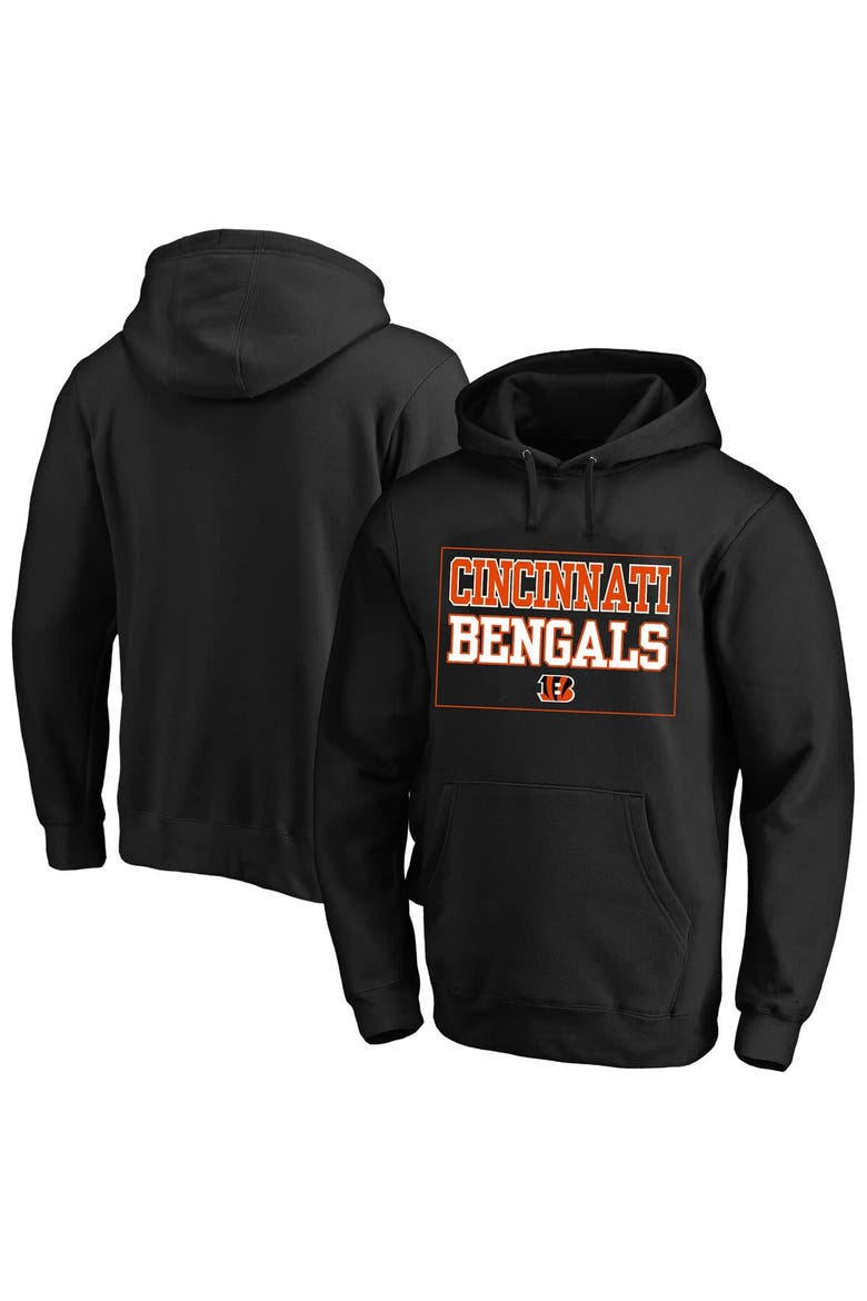 Men's Fanatics  Black Cincinnati Bengals Big & Tall Fleece Hoodie, Main, color, Black