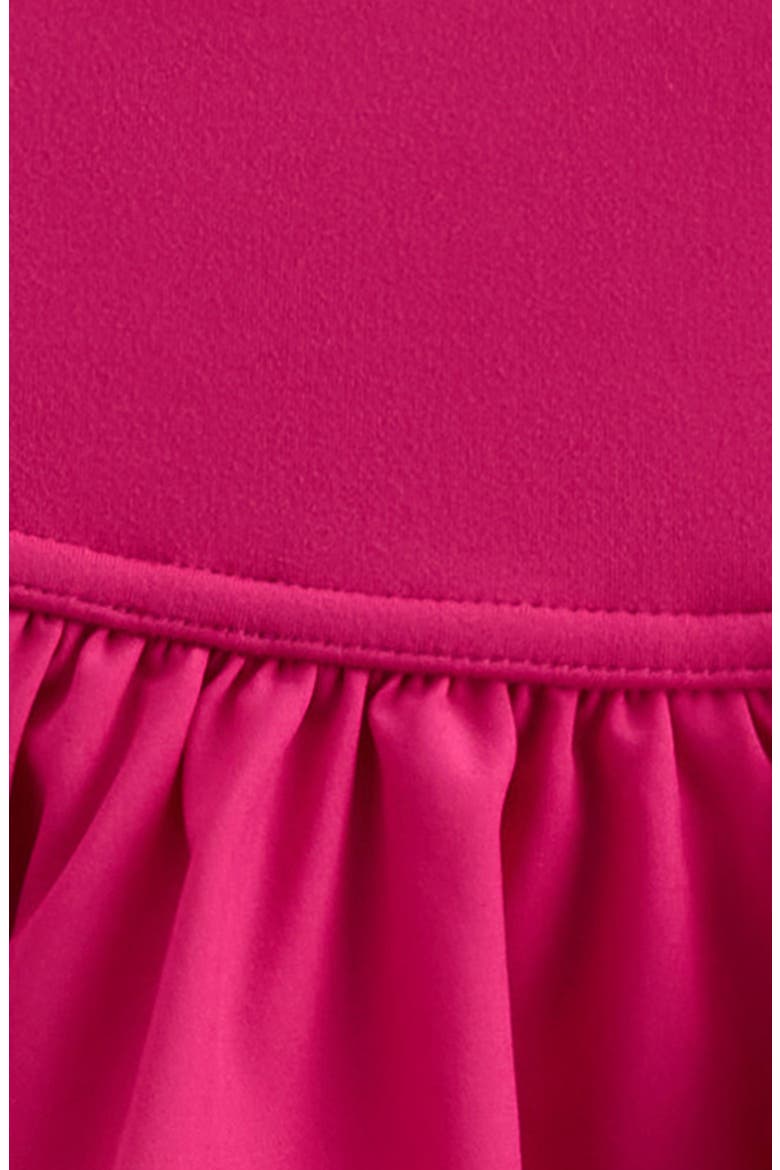 Kids' Volley Tiered Skort, Alternate, color, PINK PLUMIER