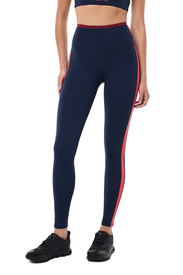 Convex Full Length Leggings, Main, color, DARK NAVY
