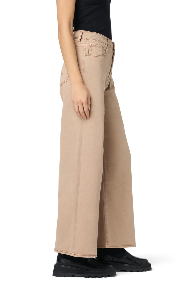 Hudson Jeans Jolene Wide Leg Jeans, Alternate, color, Vintage Khaki