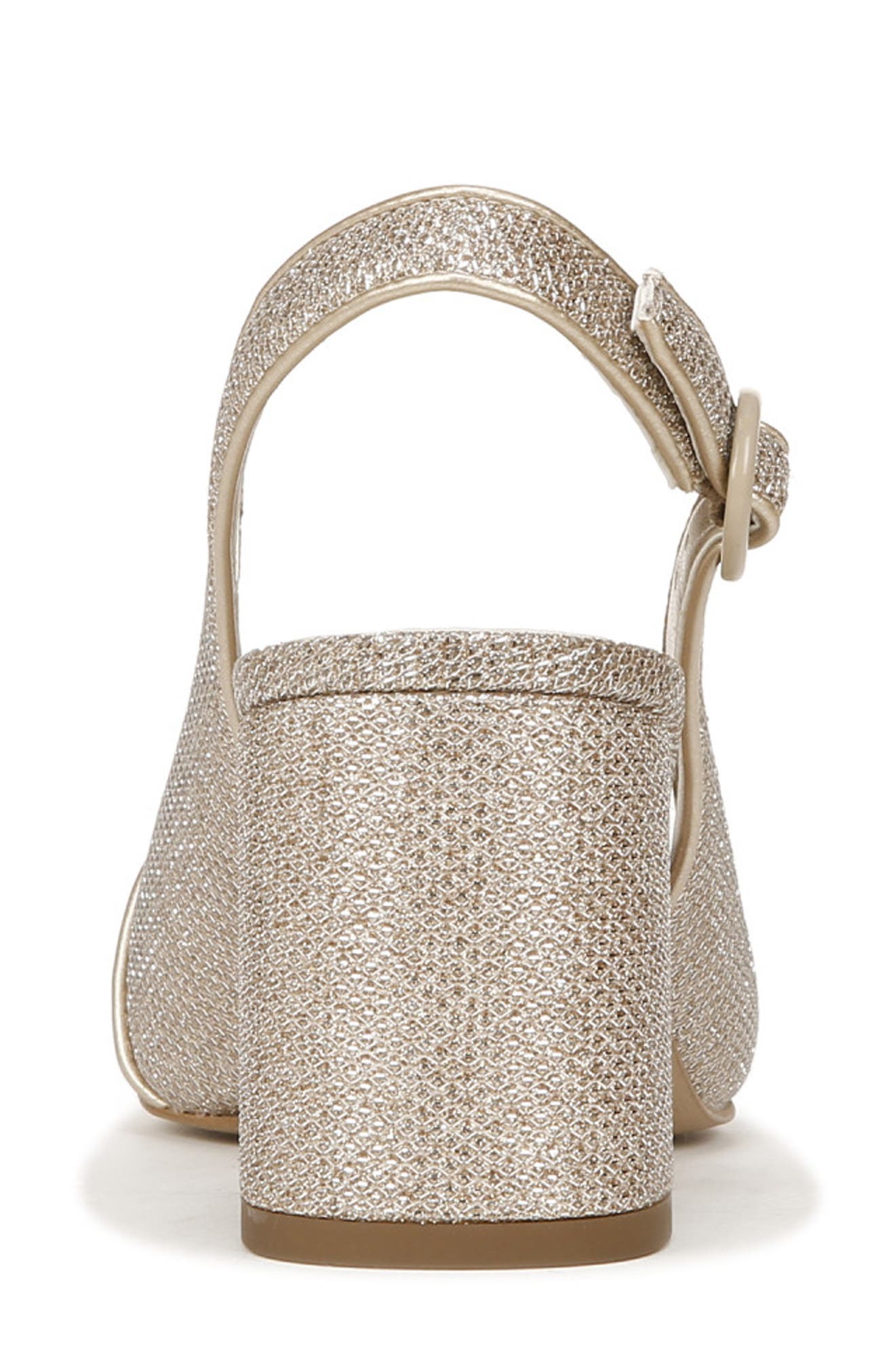 Franco Sarto Trista Slingback Pump, Alternate, color, Platinum