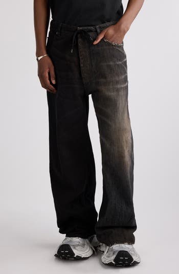 Balenciaga wide leg jeans best sale