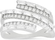 Queen Jewels Cubic Zirconia Spiral Ring