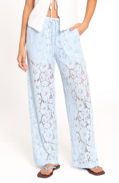 Sabina Lace Wide Leg Pants