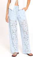 Petal & Pup Sabina Lace Wide Leg Pants