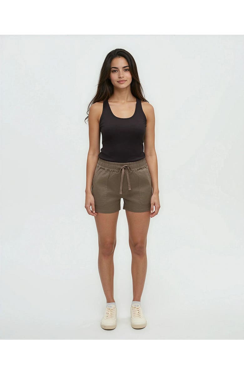 tentree Hemp Stretch Instow Short, Alternate, color, Timber