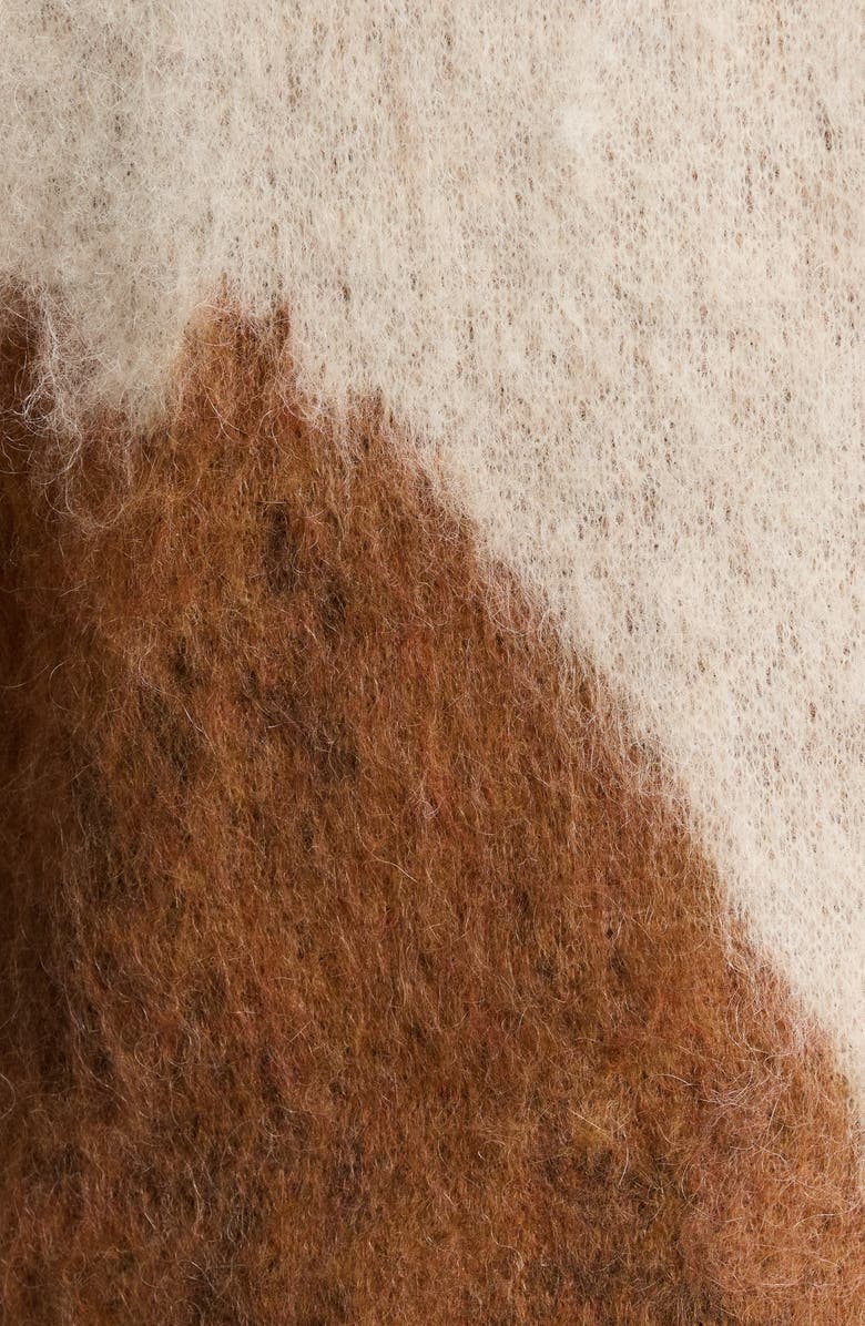 ONE OF THESE DAYS Horse Intarsia V-Neck Cardigan, Alternate, color,