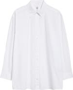 TOTEME Classic Tumbled Cotton Button-Up Shirt