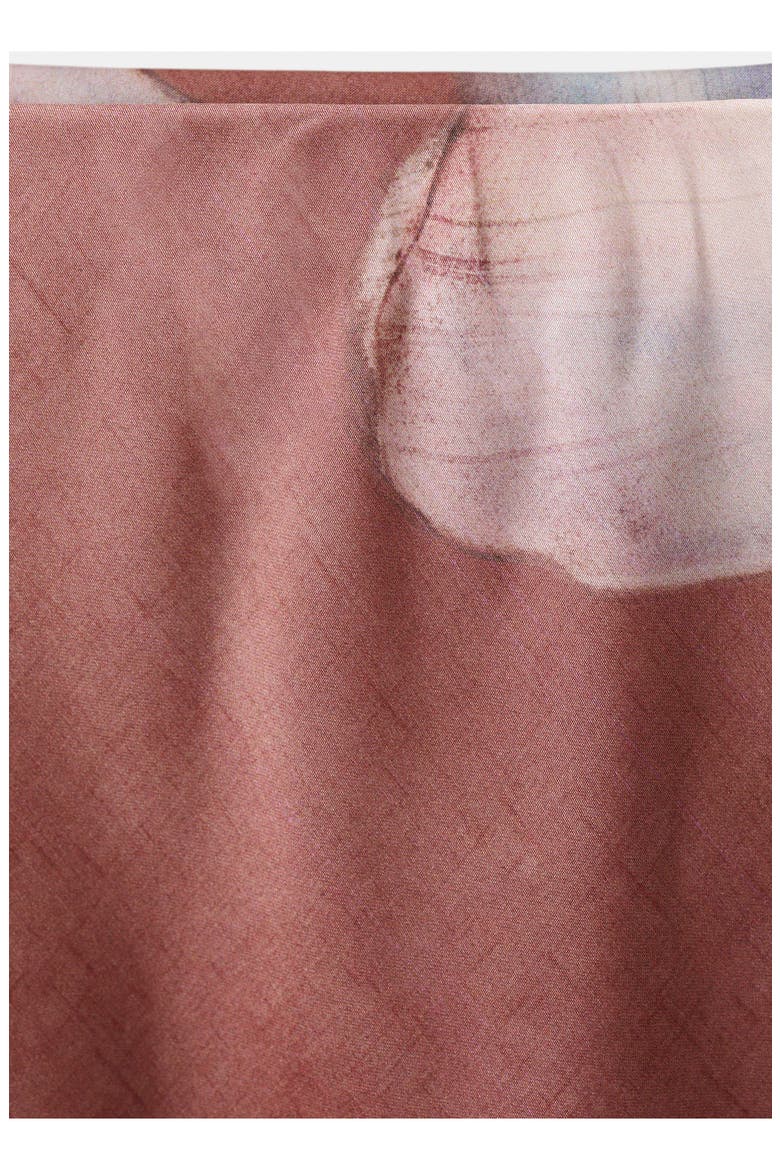 Floral Print Maxi Skirt, Alternate, color, PASTEL PINK