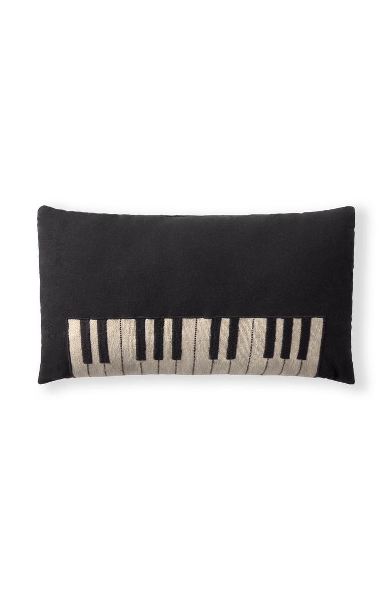 Cushion Piano, Main, color, Black, Natural