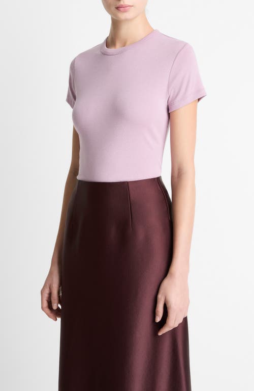 Vince Shrunken '90s T-shirt In Purple