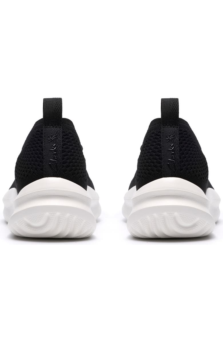 Clarks<sup>®</sup> Solevana Knit Slip-On Sneaker, Alternate, color, Black