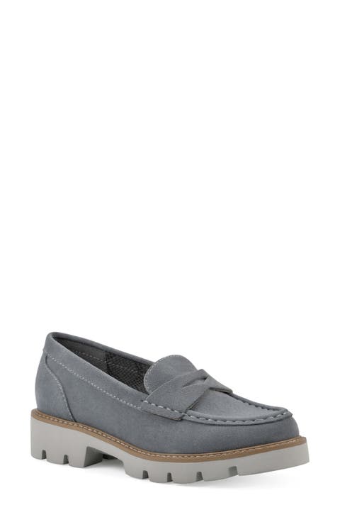 Gunner Lug Sole Platform Penny Loafer (Women)
