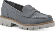 White Mountain Footwear Gunner Lug Sole Platform Penny Loafer
