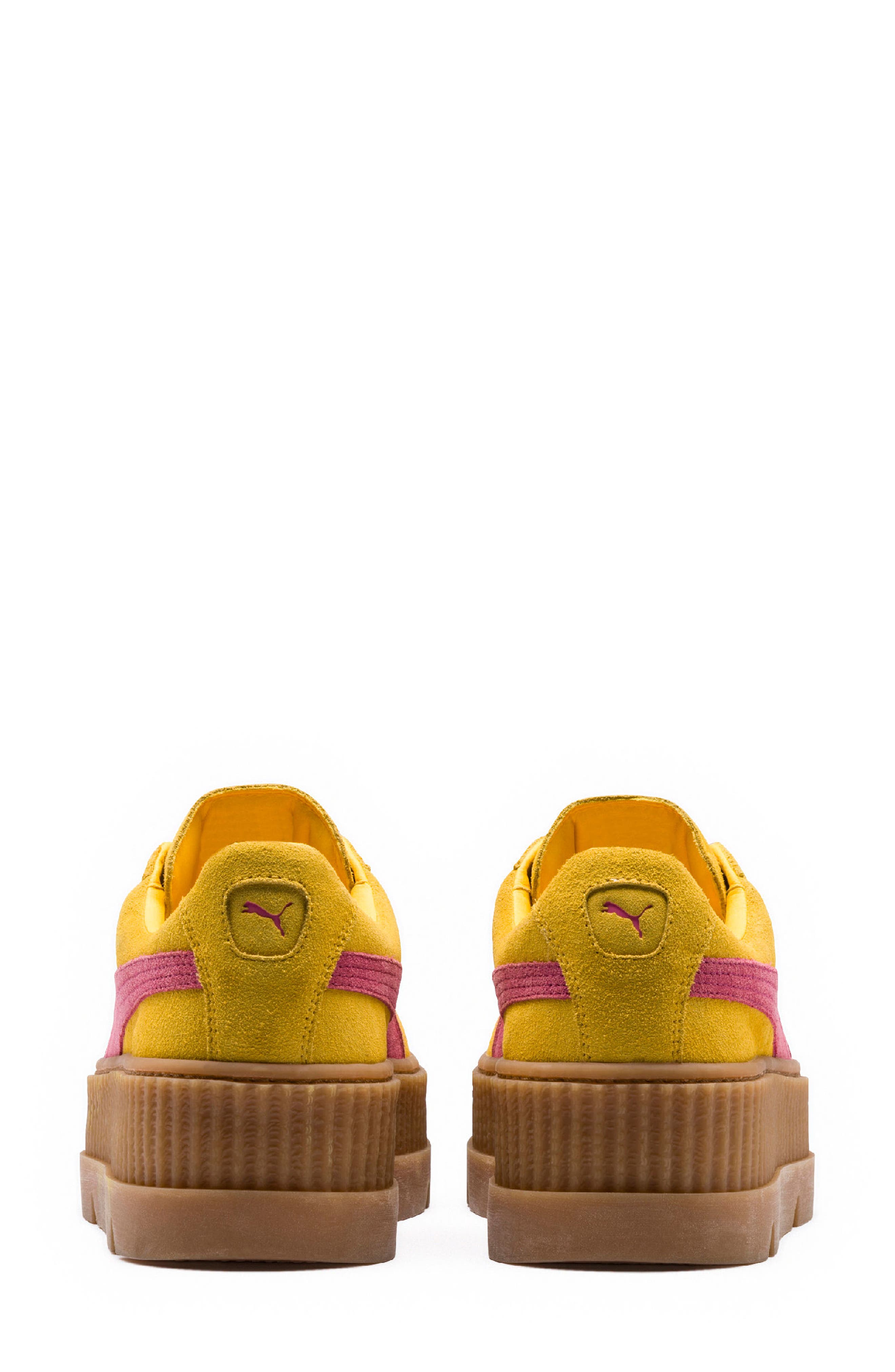 FENTY PUMA by Rihanna Creeper Sneaker, Alternate, color, LEMON/ ROSE/ VANILLA ICE