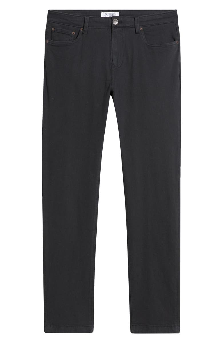 Original Penguin Five-Pocket Garment Dye Stretch Twill Pants, Alternate, color,