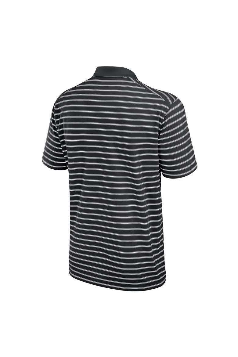 Men's Nike Black Iowa State Cyclones Victory Stripe Performance Polo, Alternate, color, Black