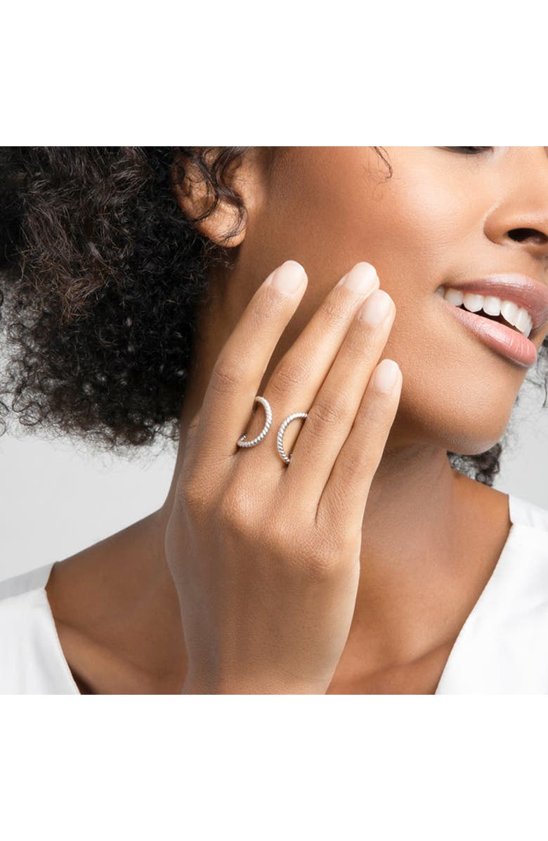 ZARUX Modern Rope Ring, Alternate, color, Yellow Gold