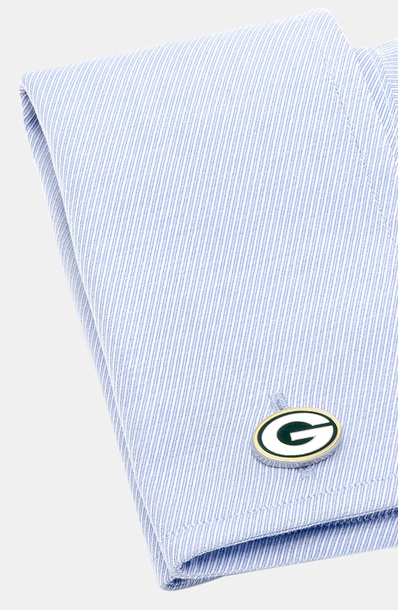 Cufflinks, Inc. 'Green Bay Packers' Cuff Links, Alternate, color, 