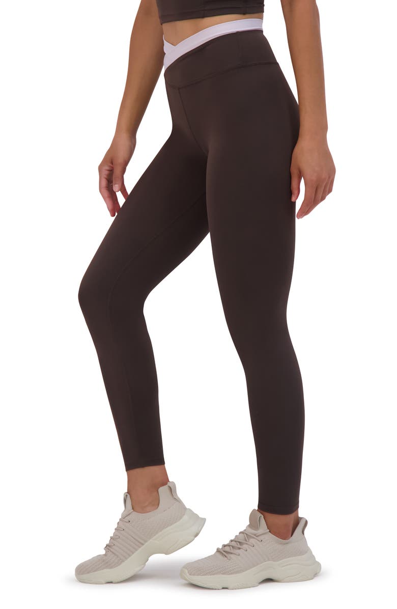 SAGE COLLECTIVE Tipped Crossover 7/8 Leggings, Alternate, color,