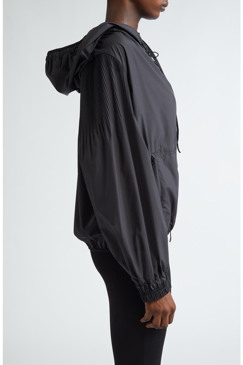 Auxonne Hooded Jacket, Alternate, color, BLACK