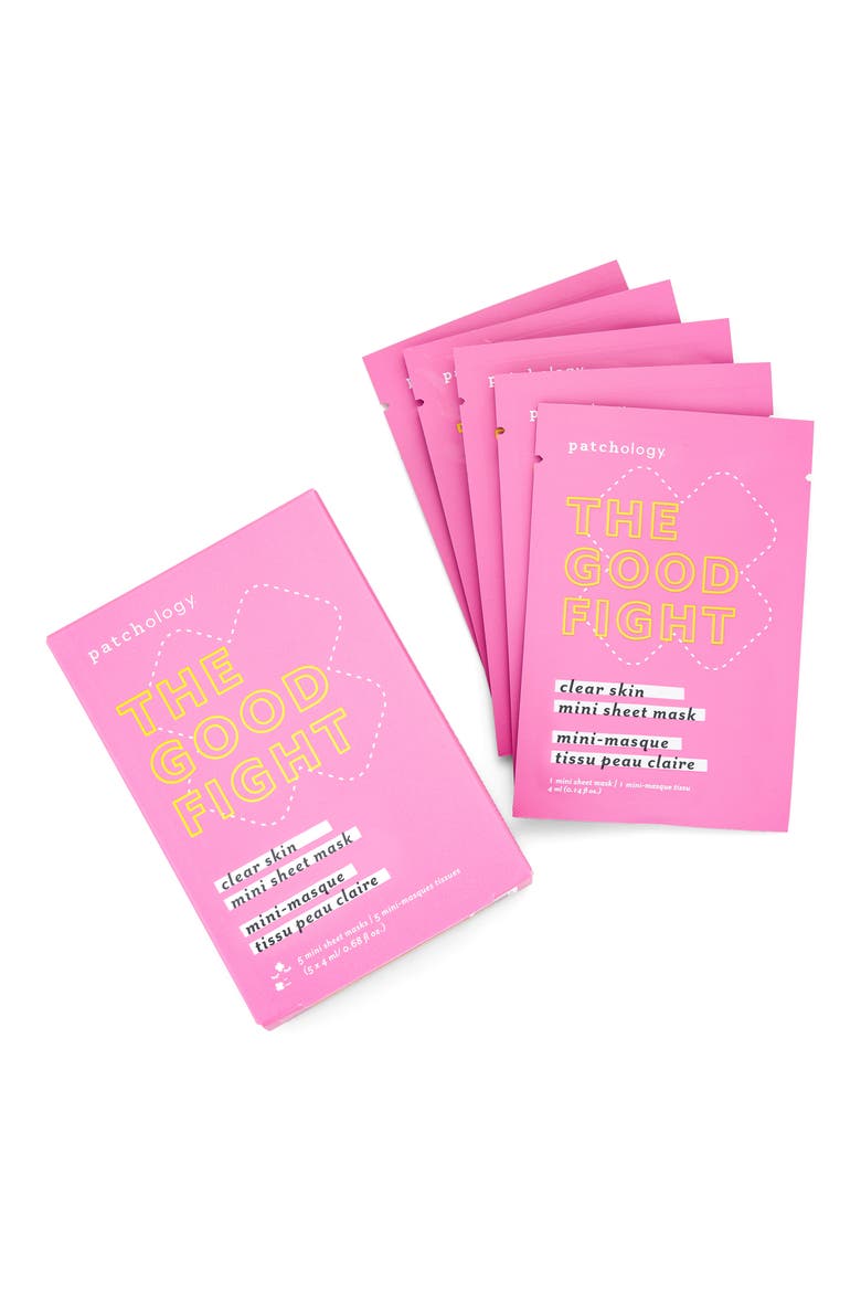 The Good Fight Blemish-Preventing Mini Sheet Mask, Alternate, color, NO COLOR