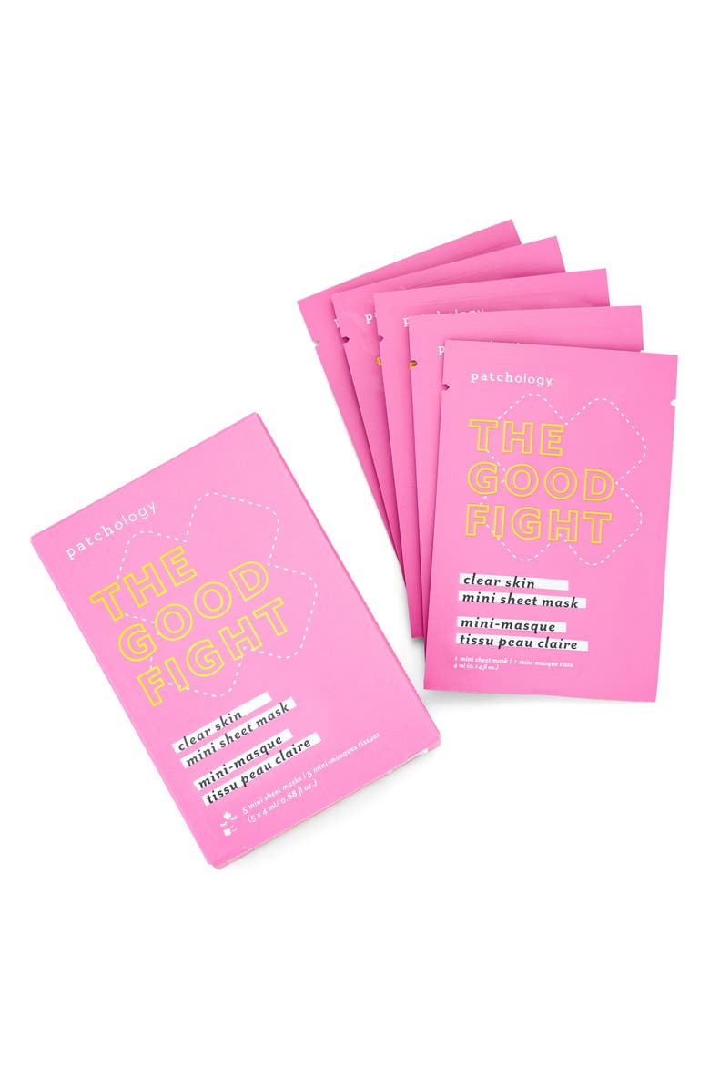 Patchology The Good Fight Blemish-Preventing Mini Sheet Mask, Alternate, color, 
