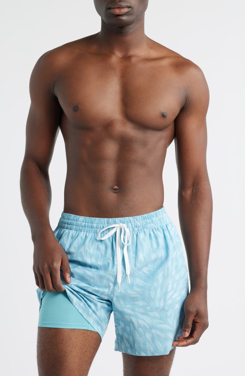 Chubbies Whirlpool Classic Lined 5.5-Inch Swim Trunks, Alternate, color, Turquoise/ Aqua