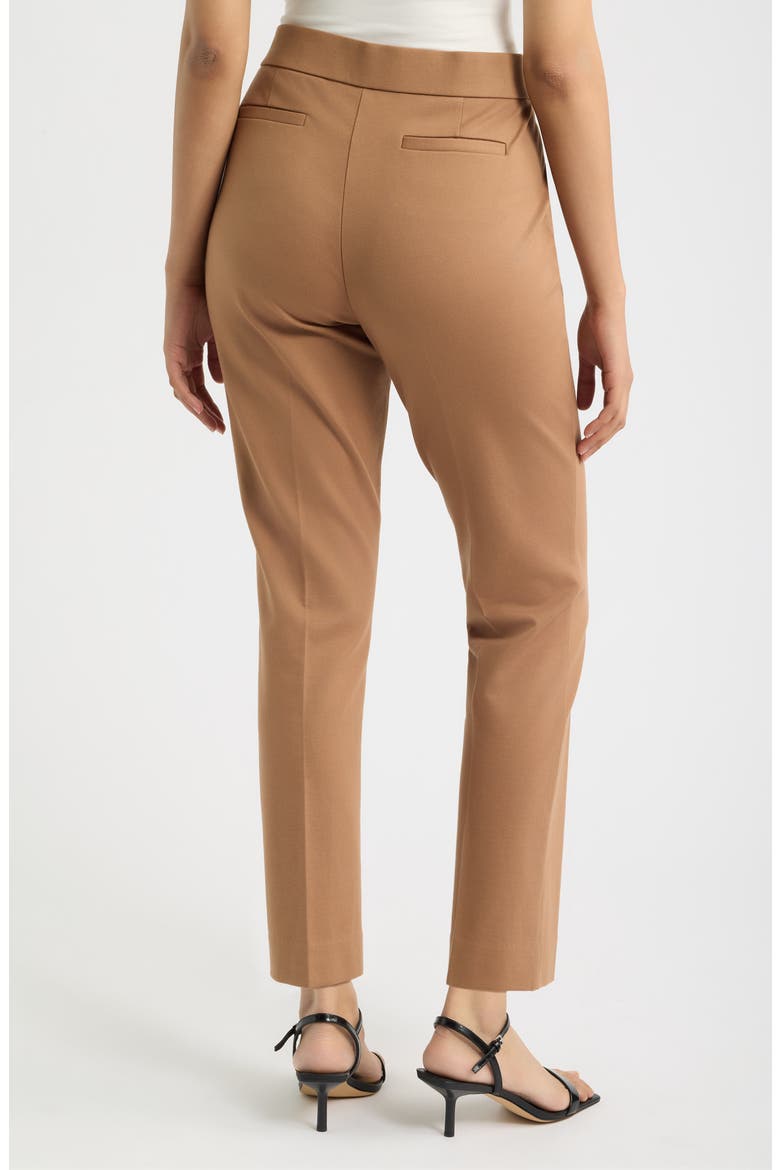 Pull-On Straight Leg Pants, Alternate, color, VICUNA