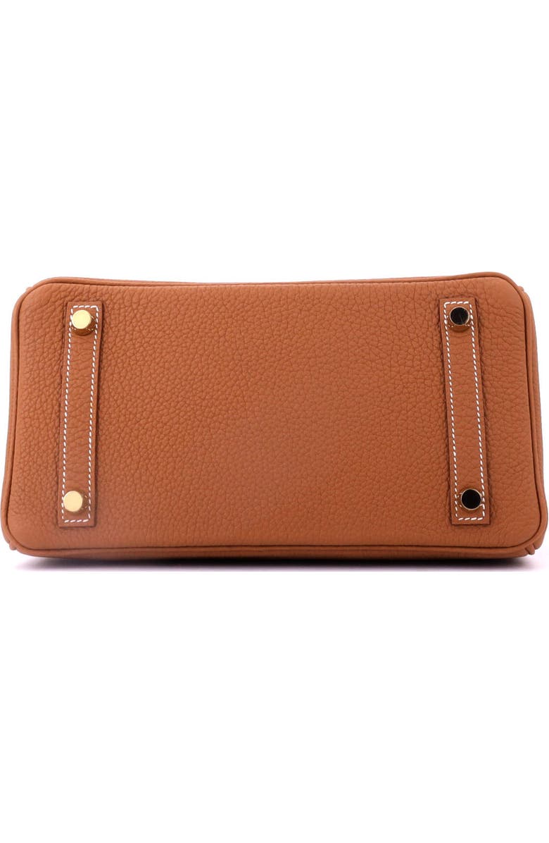 Pre-Owned Hermes Birkin Handbag Brown Togo with Gold Hardware 25, Alternate, color, Gold