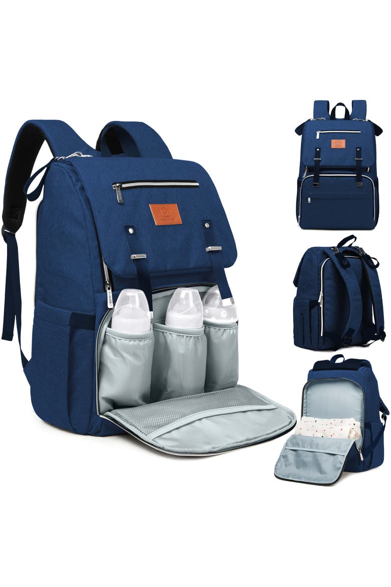 Explorer Diaper Bag, Main, color, Navy Blue