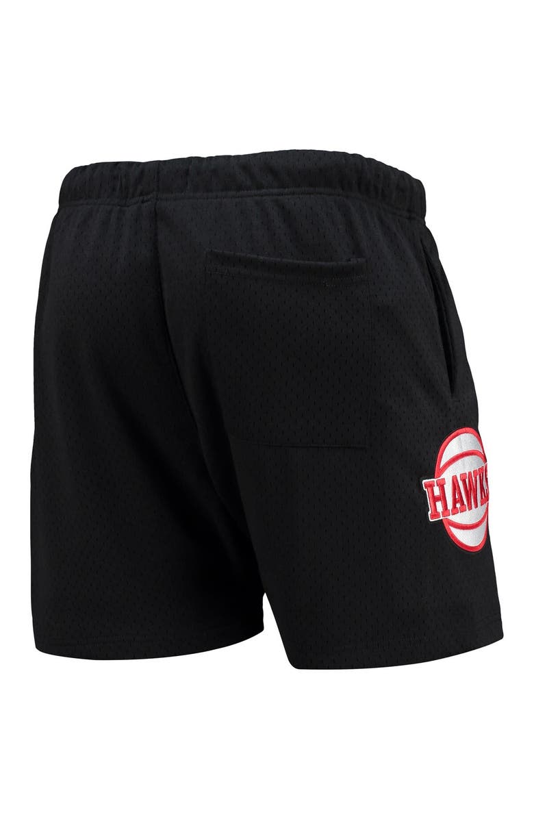 PRO STANDARD Men's Pro Standard Black Atlanta Hawks Mesh Capsule Shorts, Alternate, color, Black