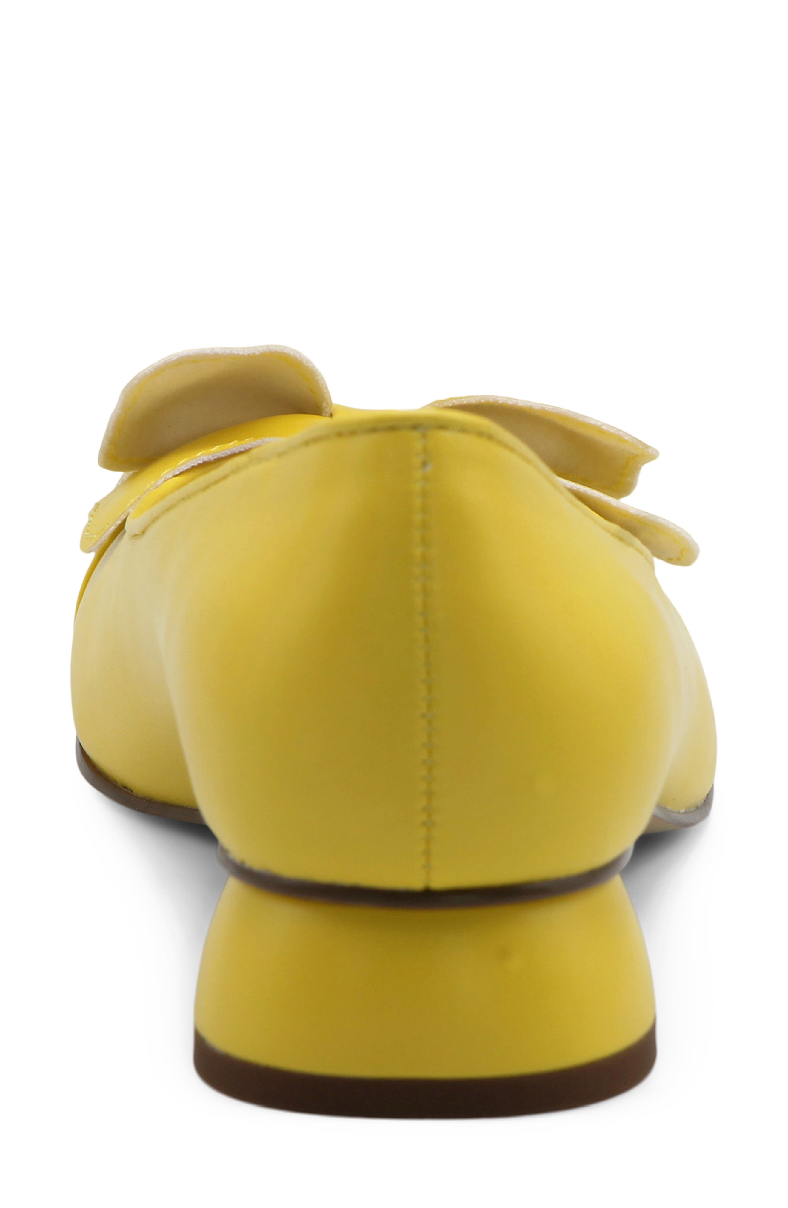 Charles David Butterfly Flat, Alternate, color, Bright Yellow