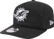 New Era Men's New Era Black/White Miami Dolphins 19TWENTY Adjustable Hat