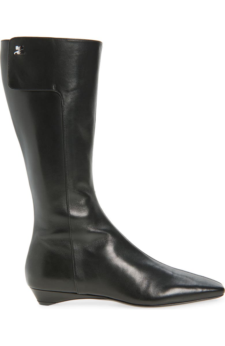Courrèges Heritage Boot, Alternate, color, Black