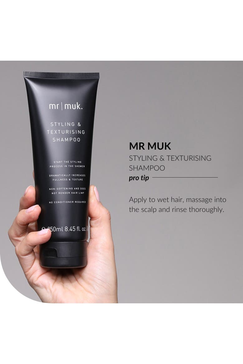 mr muk Styling & Texturising Shampoo, Alternate, color, 8.45 fl oz