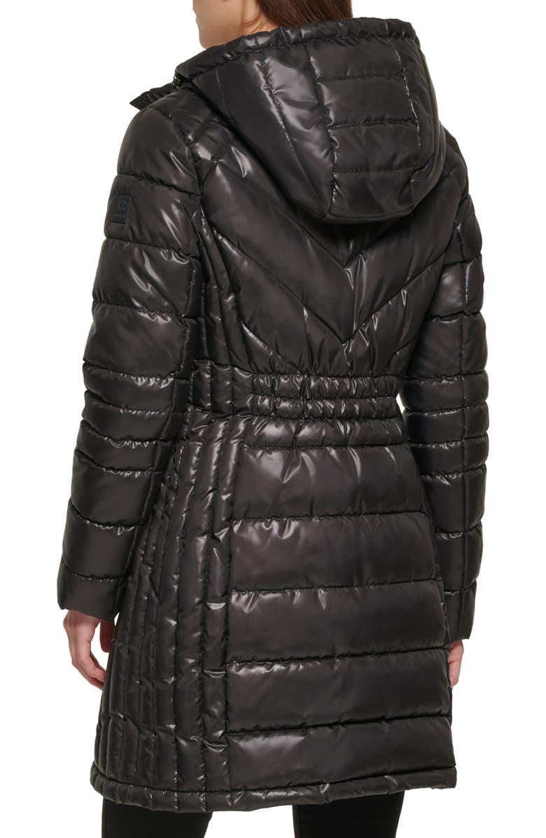 Kenneth Cole New York New York Hooded Puffer Coat, Alternate, color, 