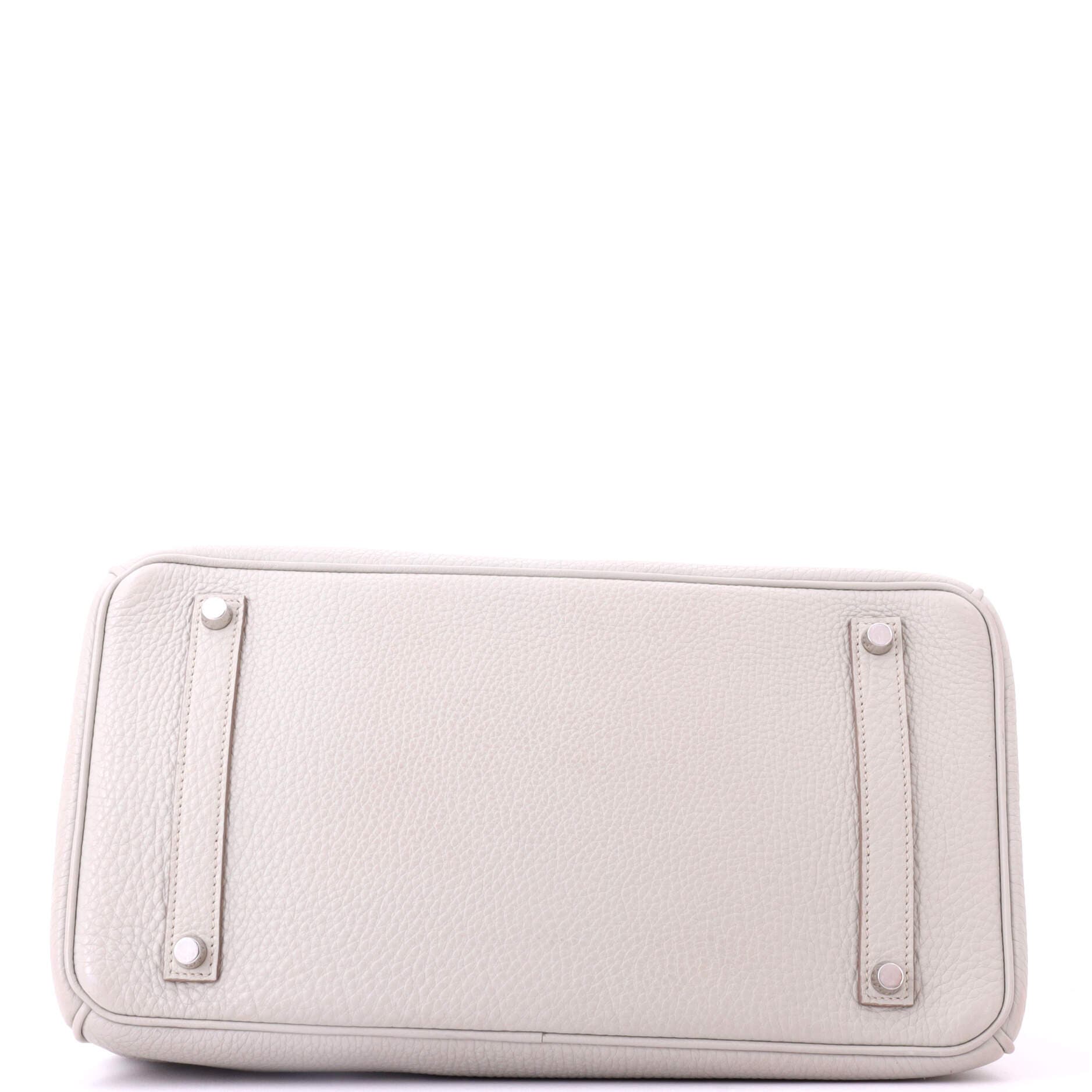 Pre-Owned Hermes Birkin Handbag Grey Togo with Palladium Hardware 35, Alternate, color, Gris Perle