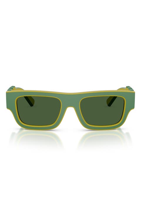 Kids' 47mm Small Rectangular Sunglasses