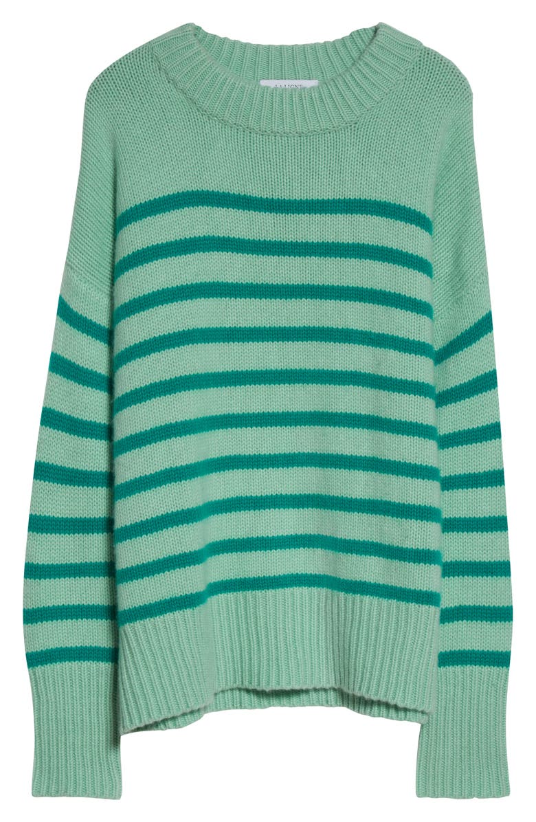 La Ligne Marin Stripe Wool & Cashmere Sweater, Alternate, color,