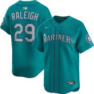 Nike Men's Nike Cal Raleigh Teal Seattle Mariners Alternate Limited Jersey