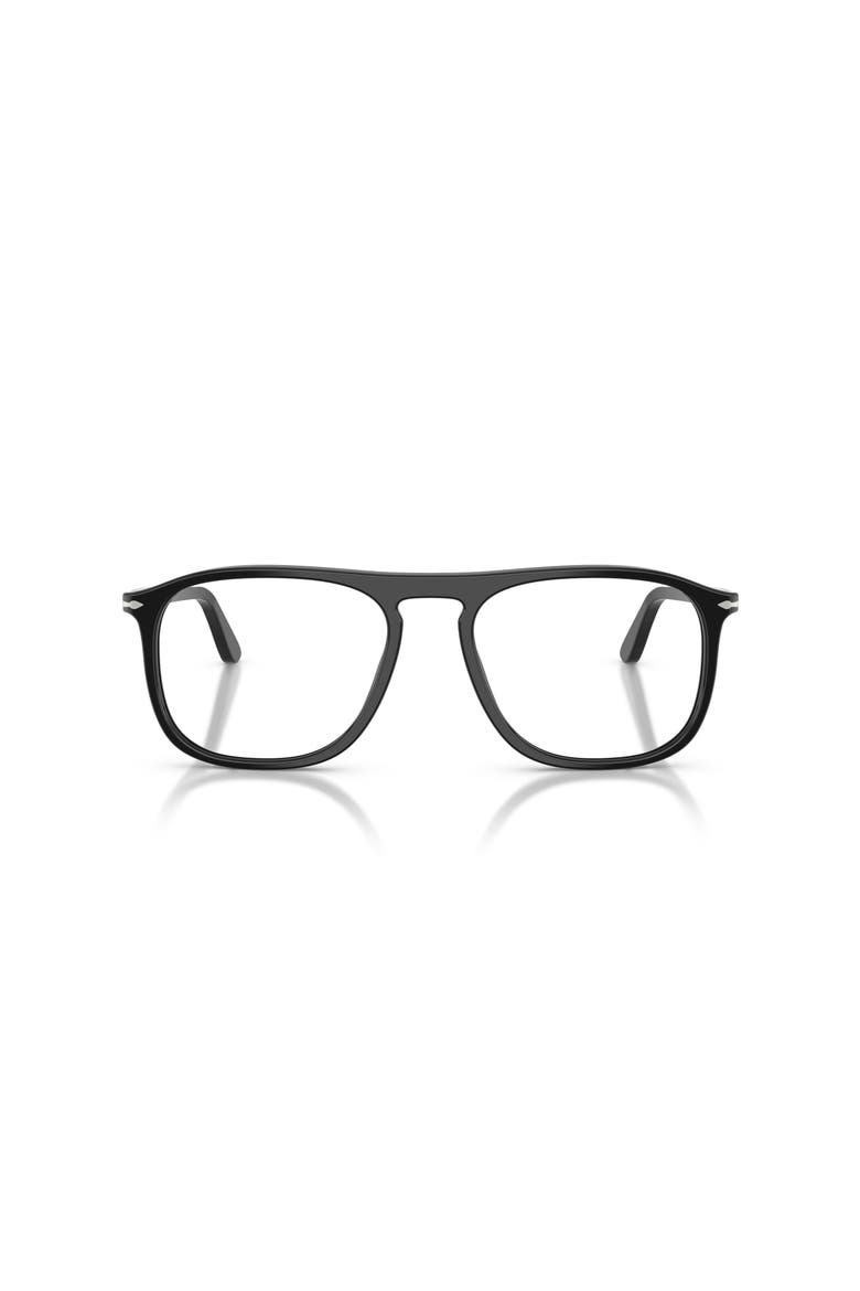 54mm Square optical glasses, Alternate, color, Black