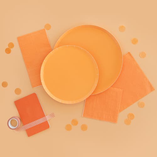 Jollity & Co Shade Collection Guest Napkins In Apricot
