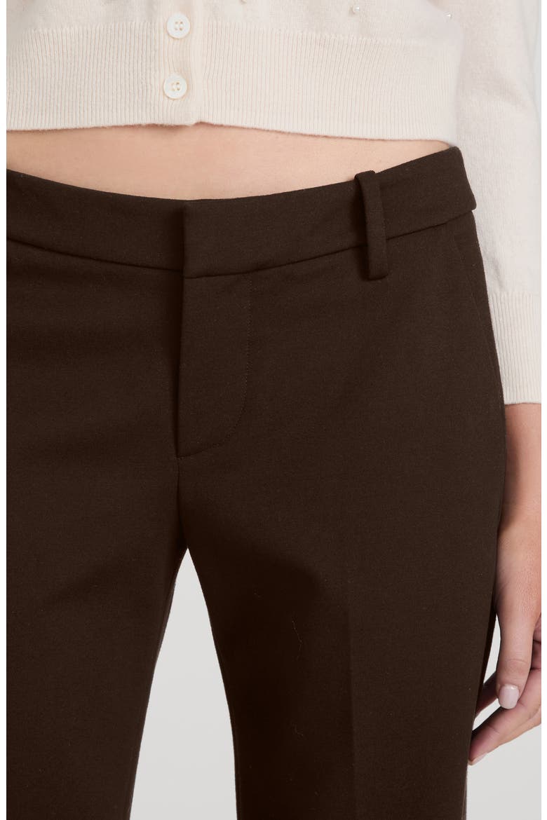 The Low Trouser Wide Leg Pants, Alternate, color, AMERICANO