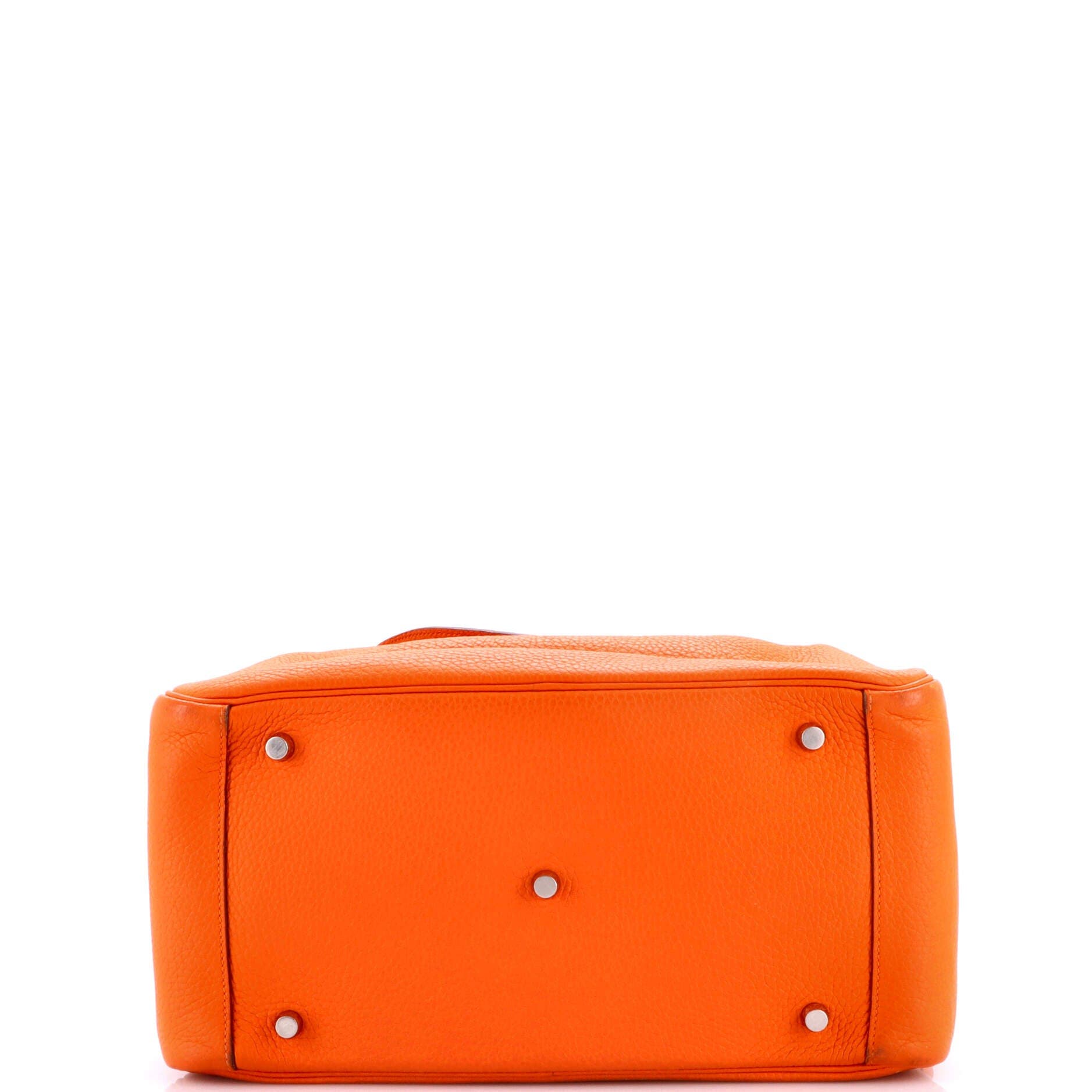 Pre-Owned Hermes Lindy Bag Clemence 34, Alternate, color, Orange H