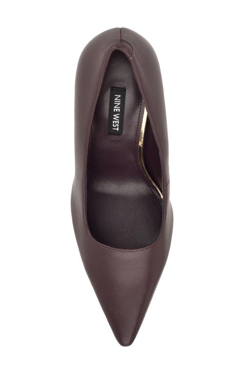 Nine West Jamiey Pointed Toe Pump In Red