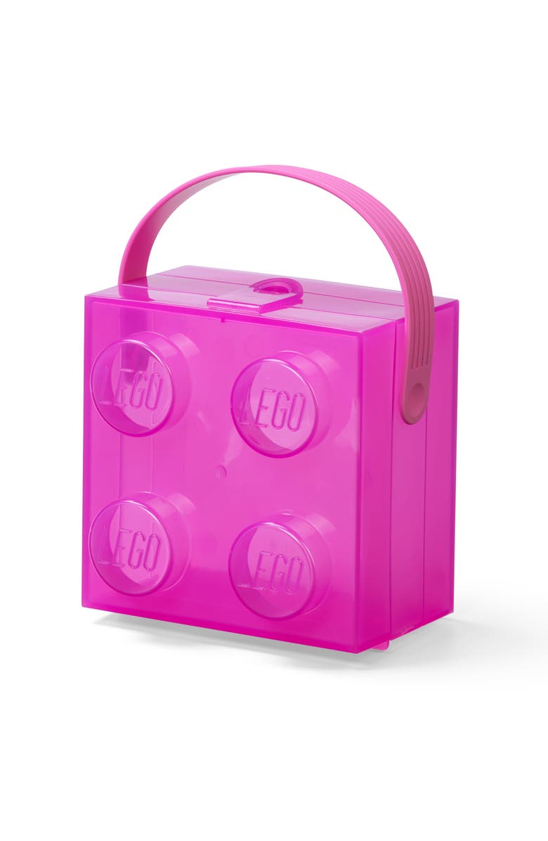 LEGO Storage Case/Lunch Box, Alternate, color, Purple