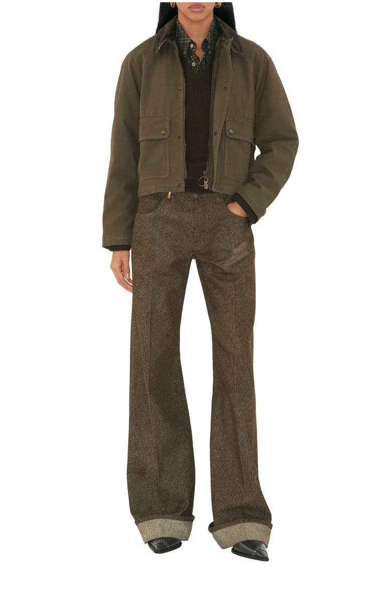 Burberry Cotton Field Jacket, Main, color, 